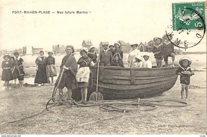 CPA Fort-Mahon Plage Nos futurs Marins