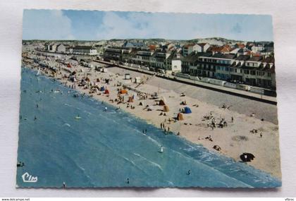 Cpm, Fort Mahon, vue aérienne, digue Sud, Somme 80