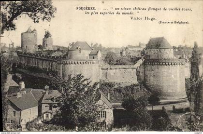 CPA Fougeres Le Chateau
