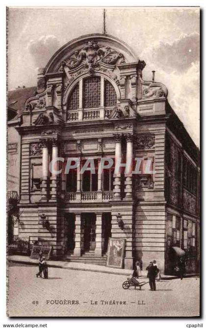 CPA Fougeres Le Theatre