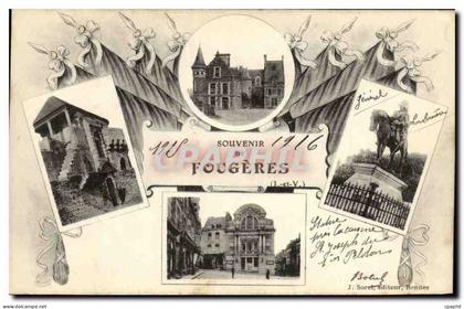 CPA Souvenir de Fougeres