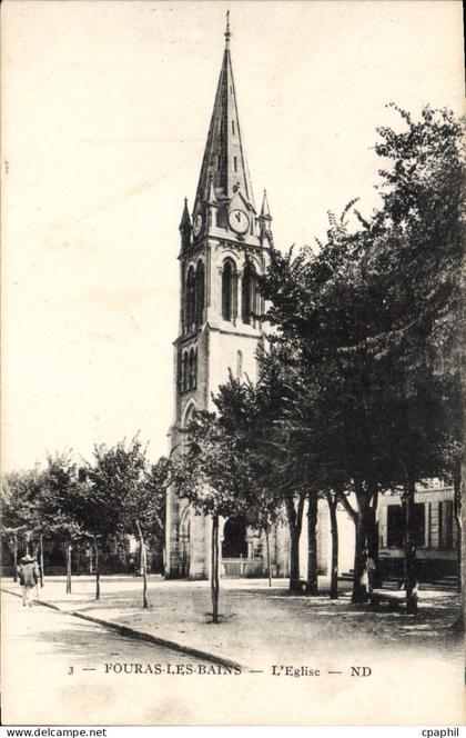 CPA Fouras les Bains L'Eglise