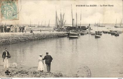 Fouras les Bains CPA Le port nord