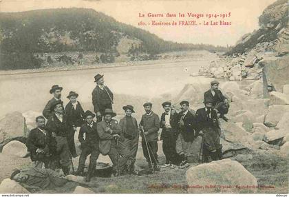 Carte Postale Ancienne - 88 - Fraize - Environs de fraize - le lac blanc - Animée - CPA - Voyagée en 1915 - Voir Scans R