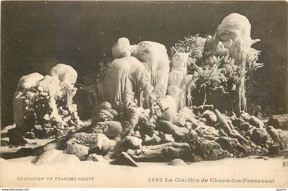 CPA Excursion en Franche Comte la Glaciere de Chaux les Passavant