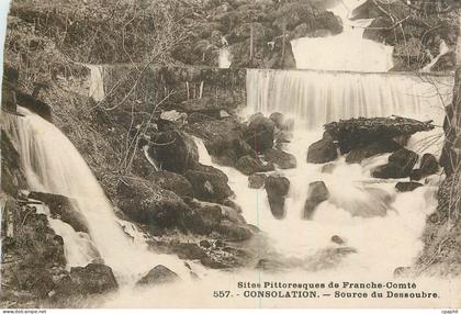 CPA Site Pittoresque de Franche Comte Consolation Source du Dessoubre