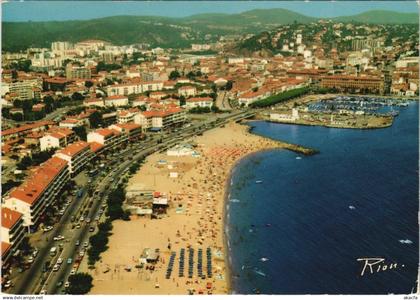 CPM FREJUS FREJUS-PLAGE - Vue Aerienne sur les Plage (1114051)