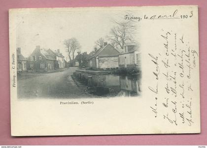 CPA - Froissy  - Provinlieu -  (Sortie)