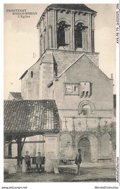 AYKP8-0818-79 - FRONTENAY-ROHAN-ROHAN - L'église