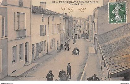 FRONTENAY ROHAN ROHAN - Grande Rue - très bon état