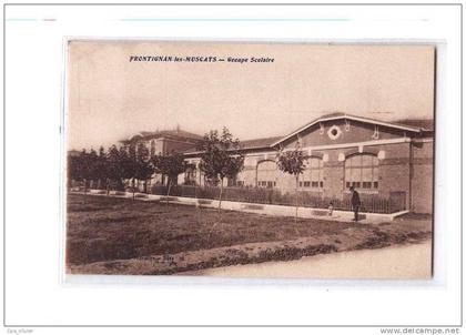 34 FRONTIGNAN Ecole, Groupe Scolaire, ed Méroure, Frontignan les Mucats, 192?