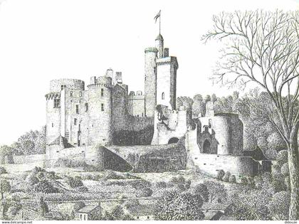 47 - Fumel - Château de Bonaguil - Art dessin Illustration - CPM - Voir Scans Recto-Verso