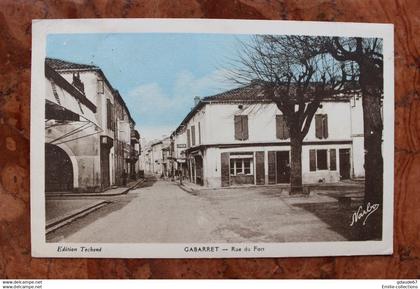 GABARRET (40) - RUE DU FORT