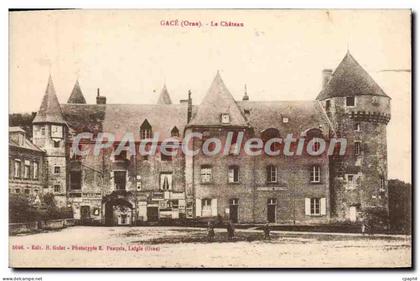 CPA Gace Orne le chateau