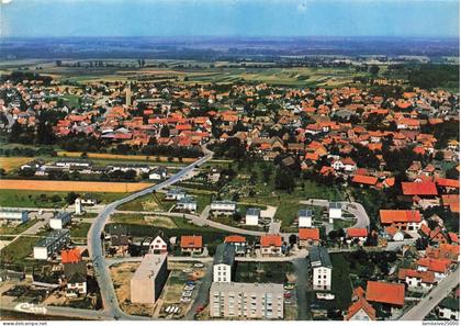 BAS RHIN GAMBSHEIM vue générale aérienne
