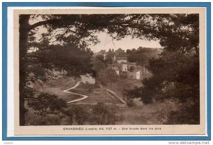 48 - GRANDRIEU --  Une troué dans les pins