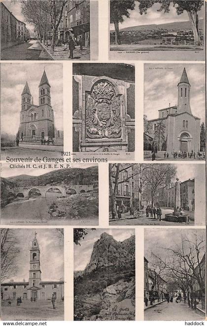 GANGES : SOUVENIR DE GANGES ET SES ENVIRONS