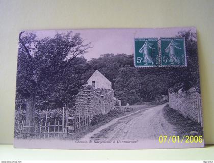 GARGENVILLE (YVELINES) CHEMIN DE GARGENVILLE A HANNECOURT