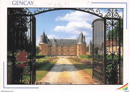 86-GENCAY-CHATEAU DE GENCAY-N°7031-C/0379