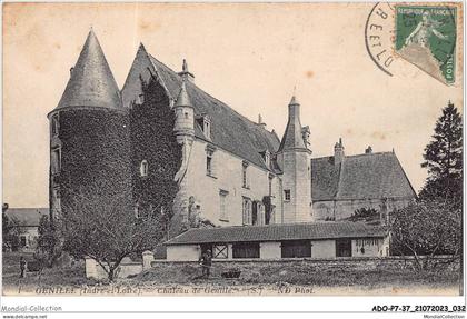 ADOP7-37-0616 - GENILLE - Château de genille
