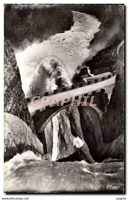 Barrage de Genissiat - La Doucine - CPA