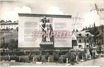 CPM Barrage de Genissiat Ain Monument commemoratif