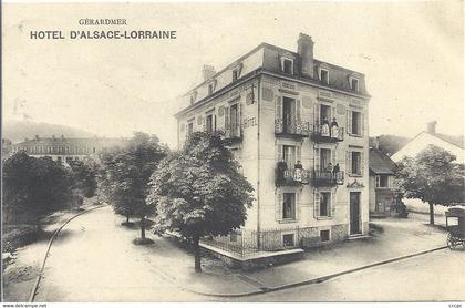 CPA Gérardmer Hôtel d'Alsace-Lorraine