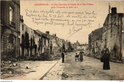 CPA Gerbeviller Rue Gambetta (1467290)