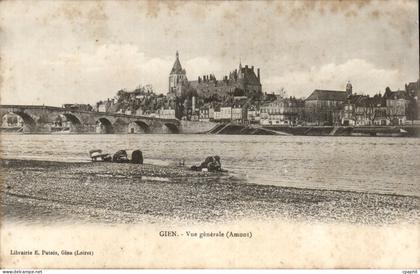 Gien CPA Vue generale