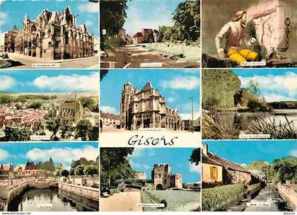 Carte Postale - 27 - Gisors - Multivues - Flamme Postale de Gisors - CPM - Voir Scans Recto-Verso - Poscard - Carta Post