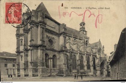 CPA Gisors L'Eglise cote Sud