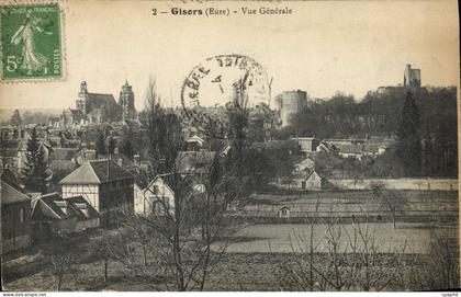 CPA Gisors Vue Generale
