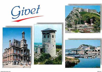 Carte Postale - 08 - Givet - Multivues - Vieilles pierres - Flamme Postale de Givet - CPM - Voir Scans Recto-Verso - Pos
