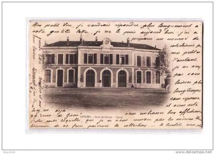 69 GIVORS Gare de Givors Canal, Extérieur, ed Piegay, 1905, dos 1900