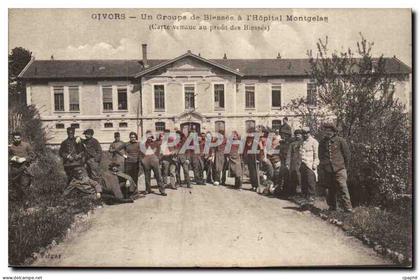 Givors CPA Un groupe de blesses a l'hopital Montgelas