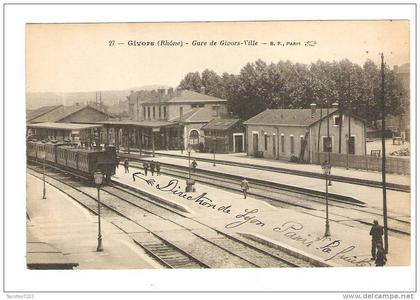 GIVORS GARE DE GIVORS VILLE -