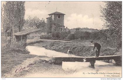 Gleizé chapelle lavoir ? Belin 87 canton Villefranche