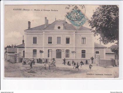 GLEIZE: mairie et groupe scolaire - très bon état