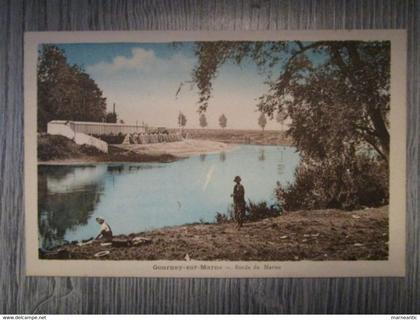 cpa Gournay sur marne(93)bords de marne