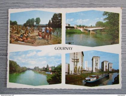 CPA Gournay sur marne(93) multivue
