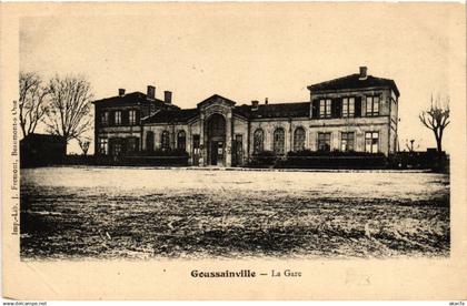 CPA GOUSSAINVILLE - La Gare (519549)