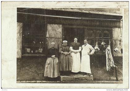 18 - GRACAY - Carte Photo - Charcuterie Leclerc