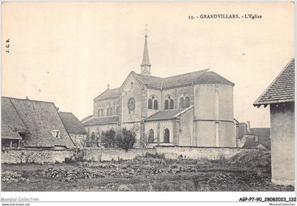 AGPP7-0662-90 - GRANDVILLARS - l'église