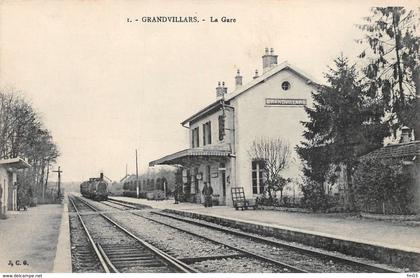 Grandvillars gare train