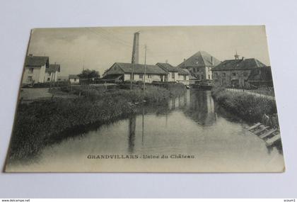 grandvillars - usine du chateau