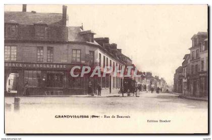 CPA Grandvilliers Rue de Beauvais
