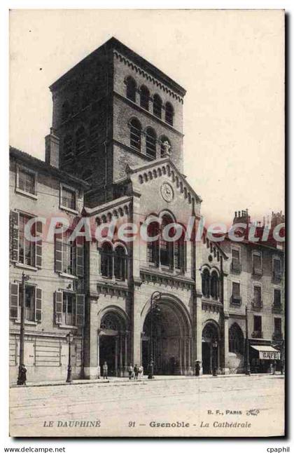 CPA Grenoble La Cathedrale