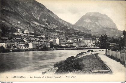 CPA Grenoble La Tronche Et Le Saint Eynard