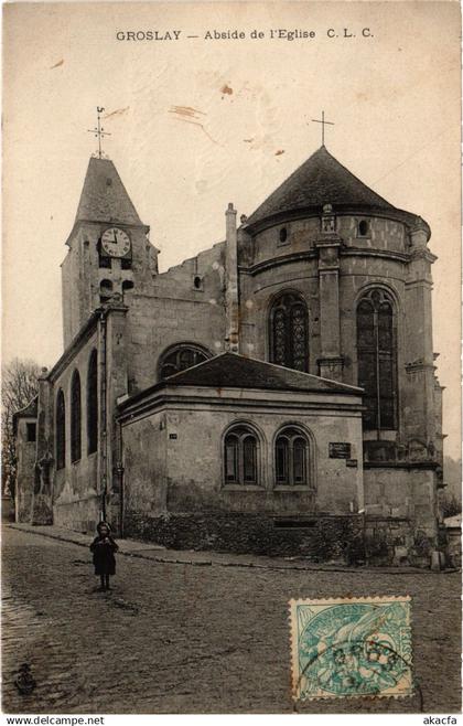 CPA Groslay Abside de l'Eglise FRANCE (1307920)