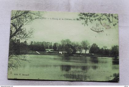 Guerigny, l'étang et le château de Dizy, Nièvre 58